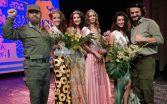 Moderátori Michal Hudák a Marián Čekovský s víťazkami zľava: Stanislava Bukovinová (1.vicemiss), Nicole Naelová (Miss Spiša 2014), Dominika Sedláčeková (2.vicemiss) a Lukrécia Dlouhá (Miss Sympatia).