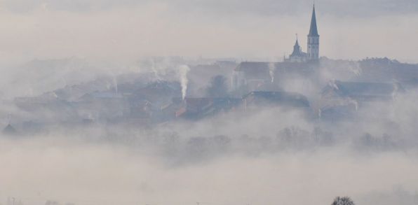 do hmly ponorený Chrám svätého Jakuba v širšom historickom centre Levoče. (Zdroj: TASR)