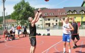 Na streetballe boli aj zmiešané družstvá