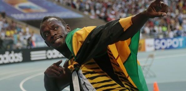 Skvelý šprintér Usain Bolt (zdroj: TASR)