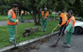 V celom meste sa vo veľkom upratuje. Foto: Miro Vacula