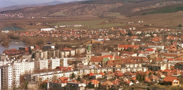 Pohľad na mesto Hlohovec. Foto: archív TASR/Štefan Puškáš