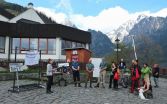 Organizátorka protestného pochodu Nenechajme si zastavať Tatry Mária Sendecká.