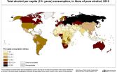 Koľko alkoholu sa pije (Zdroj: WHO)