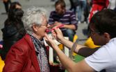 Medici predviedli správnu techniku čistenia zubov. Foto: Miro Vacula