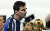 Lionel Messi by individuálne ocenenie určite vymenil za víťaznú trofej. Foto: TASR/ AP